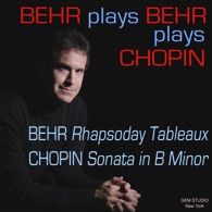 Behr Plays Behr Plays Chopin CD, classical